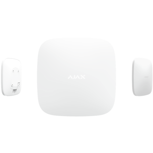 Ajax Hub 2 met 2 x GSM en IP Communicatie - Wit